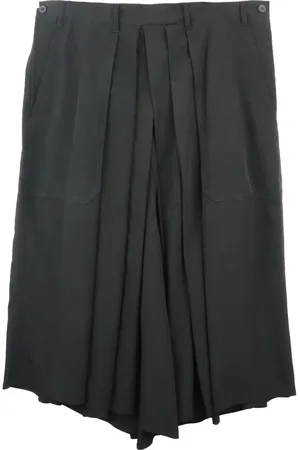 YOHJI YAMAMOTO Pleated wide-leg trousers