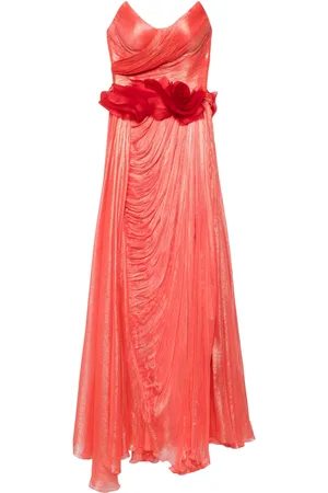 IRIS SERBAN Anastasia pliss?? maxi dress