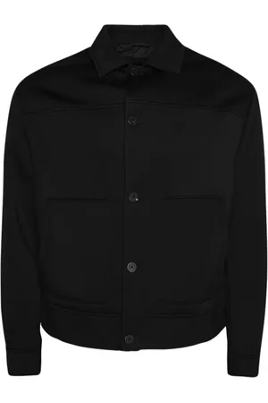 Neil Barrett M??lange jersey shirt jacket