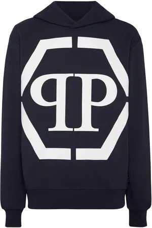 Philipp Plein Hexagon cotton hoodie