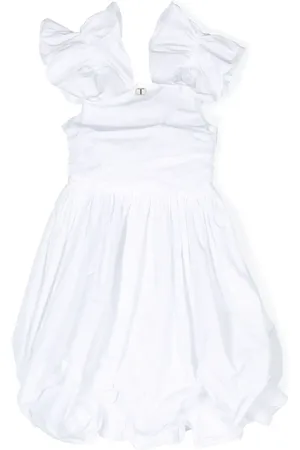 Twin-Set Puff-skirt sleeveless dress