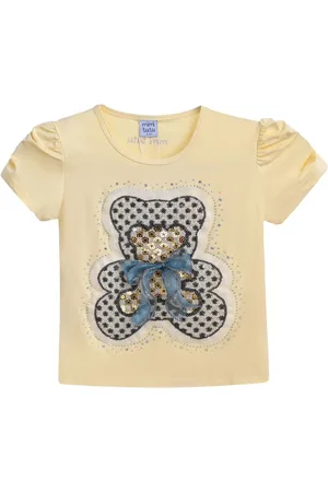 Mimi Tutu Bear-appliqu?? T-shirt