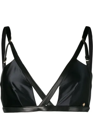 Something Wicked Jade satin bra