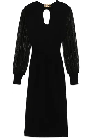 Twin-Set Knitted midi dress