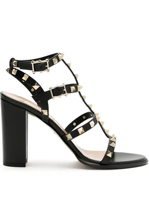 VALENTINO GARAVANI Rockstud 90mm ankle-strap sandals