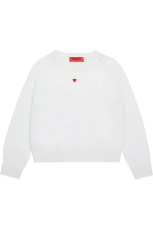 MAX&Co. Kids Heart-motif wool sweatshirt