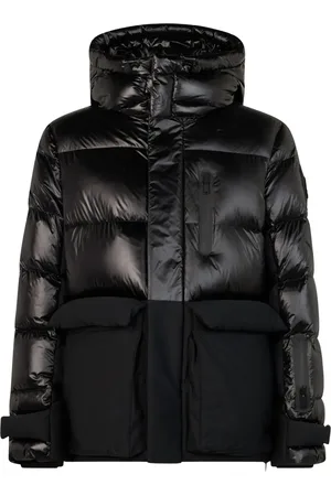 Moose Knuckles Panelled hooded jacket