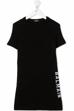 Balmain Logo tape T-shirt dress
