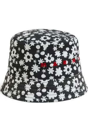 Marni Floral-print cotton bucket hat