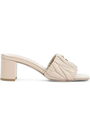 Miu Miu 65mm nappa-leather mules