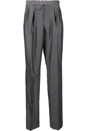 Maison Margiela Belted tapered trousers