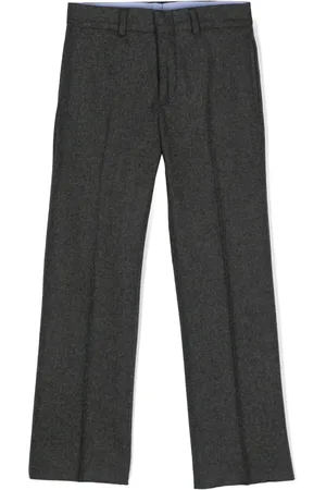 Ralph Lauren M??lange felted-wool trousers