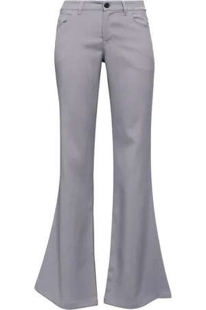 Marni Mid-rise flared wool pants