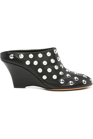Khaite Apollo 75mm wedge mules
