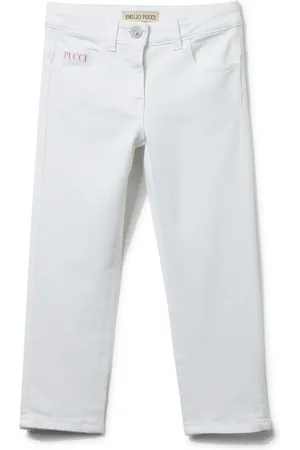 PUCCI Junior Cotton straight-leg trousers