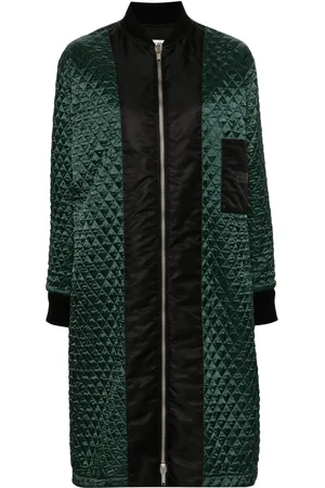 Maison Margiela Single stitch-logo coat
