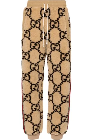 Gucci GG patterned jacquard track pants