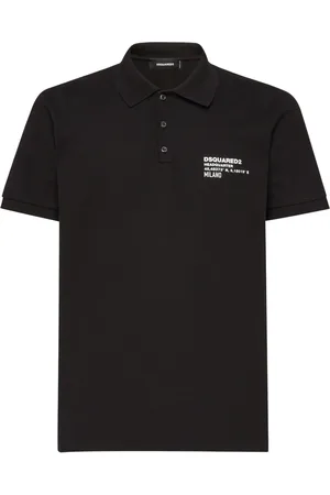 Dsquared2 Logo-print cotton polo shirt