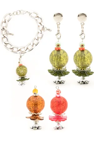 AMIR SLAMA Interchangeable bracelet and earrings
