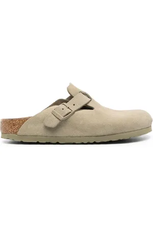Birkenstock Boston suede slippers