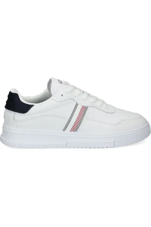 Tommy Hilfiger Contrasting lace up trainers
