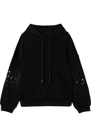 Twin-Set Macram??-detailing hoodie