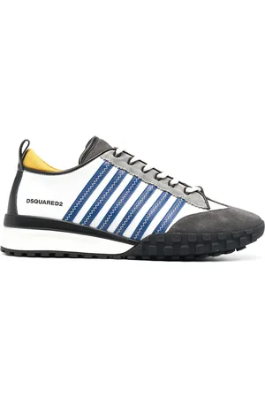 Dsquared2 Jagged stripe low-top sneakers