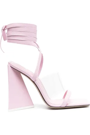 The Attico Isa ankle-tie sandals