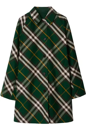 Burberry Reversible check car coat