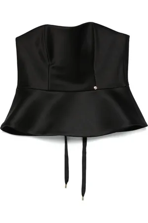 NISSA Taffeta corset top
