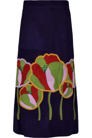 Paula Corvus midi skirt