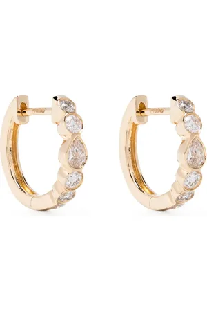 Anita 18k yellow Beverly diamond earrings