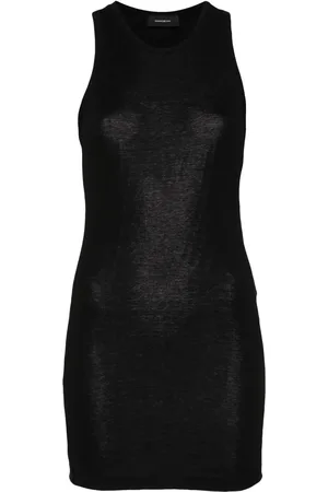 WARDROBE.NYC Round-neck cotton tank dress