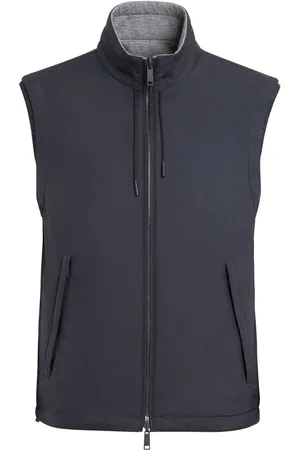 Ermenegildo Zegna Reversible zip-up vest