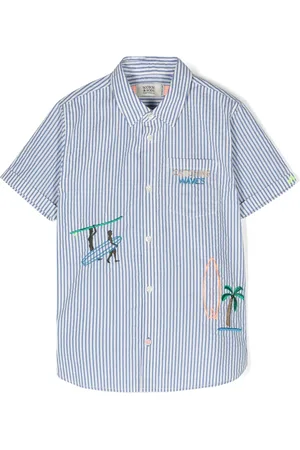 Scotch&Soda Striped cotton shirt
