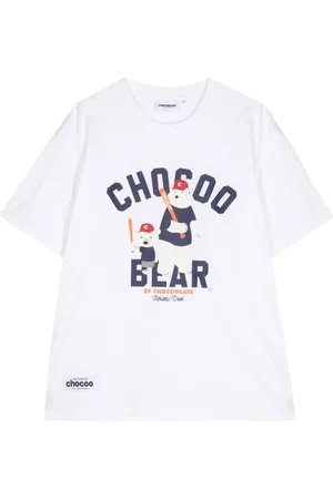 Chocoolate Baseball Bears graphic-print cotton T-shirt