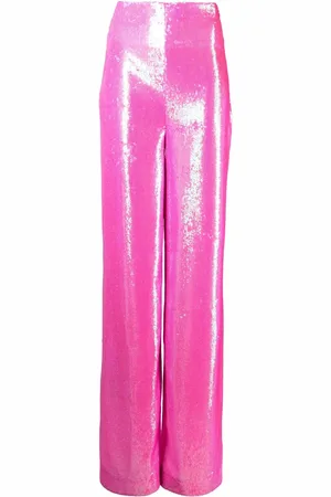 Philipp Plein Wide-leg embellished trousers