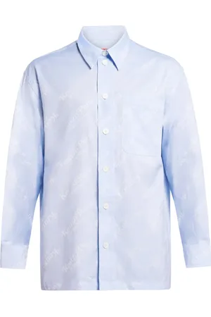 Kenzo Logo-print cotton shirt