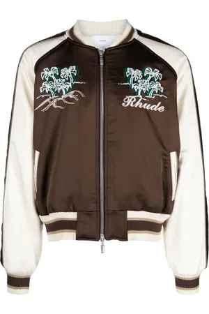 Rhude Souvenir embroidered bomber jacket
