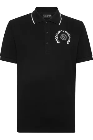 Philipp Plein Logo-print cotton polo shirt