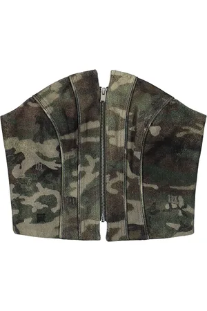 MISBHV Camo Corset top
