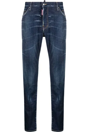 Dsquared2 Slim-cut stretch-cotton jeans