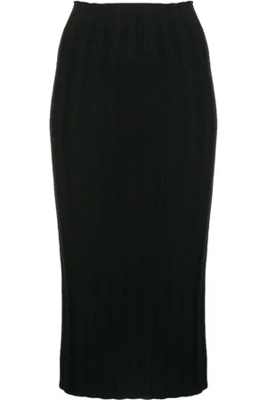 Cashmere In Love Lenny ribbed-knit skirt