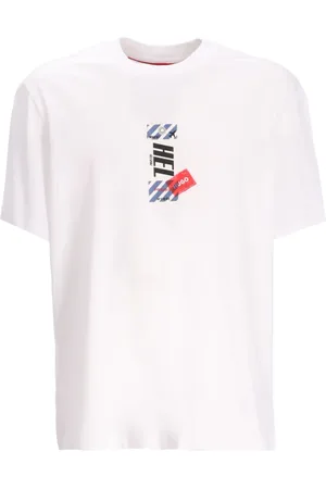 HUGO BOSS Logo-print cotton T-shirt