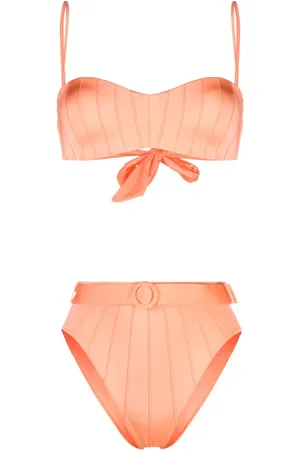 Noire Swimwear High-waist belted bikini set