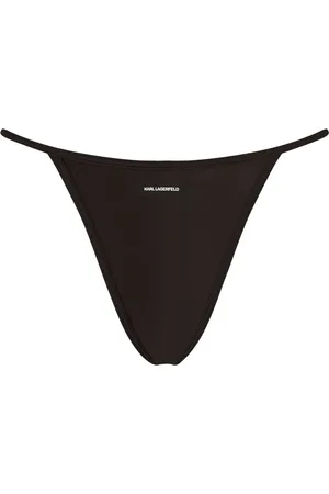 Karl Lagerfeld Logo satin briefs