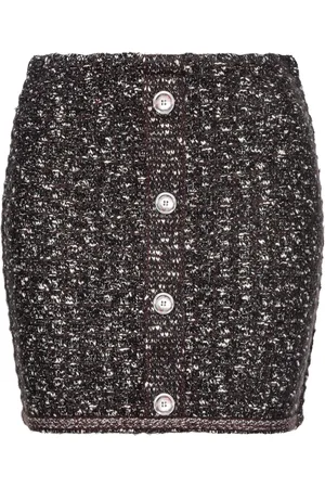 Pinko Vinacciolo knitted mini skirt