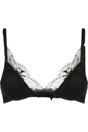 Fleur of England Lace-embellished plunge bra