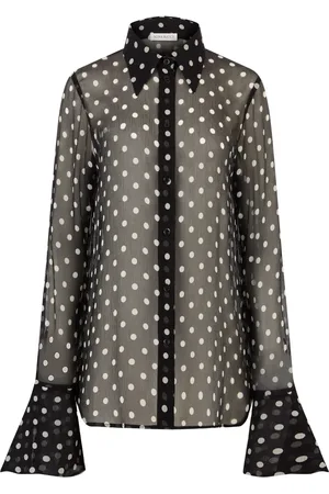 Nina Ricci Bell-cuffs shirt