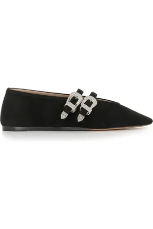 Le Monde Beryl Claudia buckled ballerina shoes